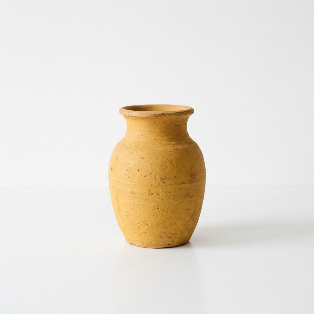 Keramische Vaas 'Ochre'