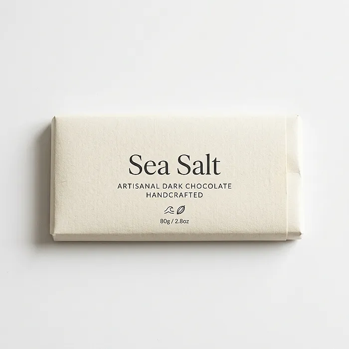 Ambachtelijke Chocoladereep 'Sea Salt'
