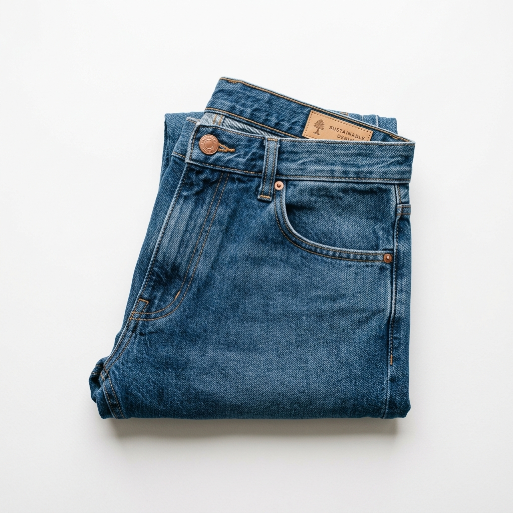 Gerecyclede Denim Jeans 'Straight'
