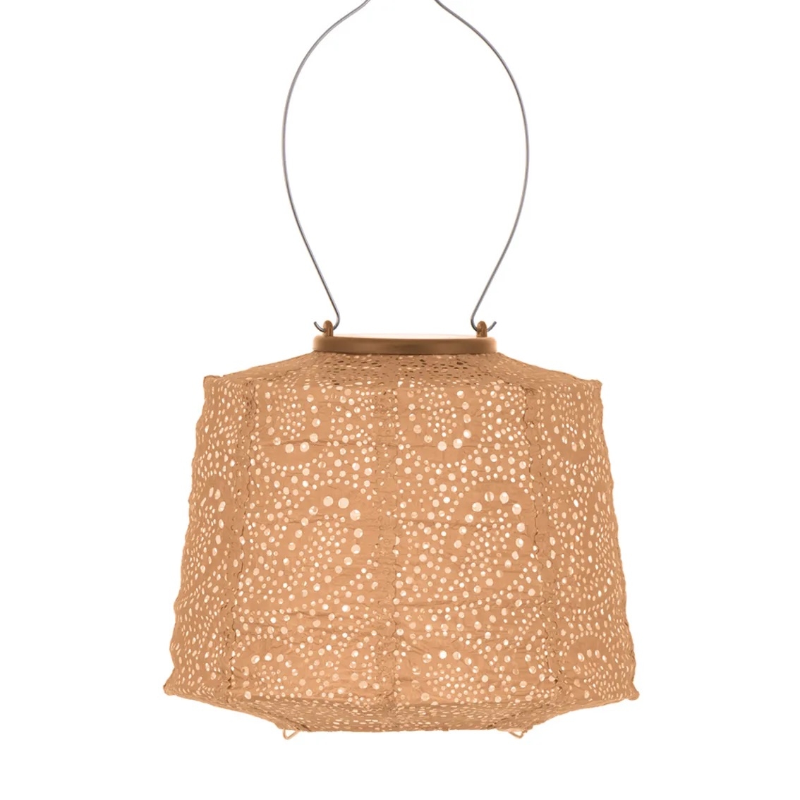 Lumiz Solar Lampion Lampshade 20 Paisley Apricot foto 2