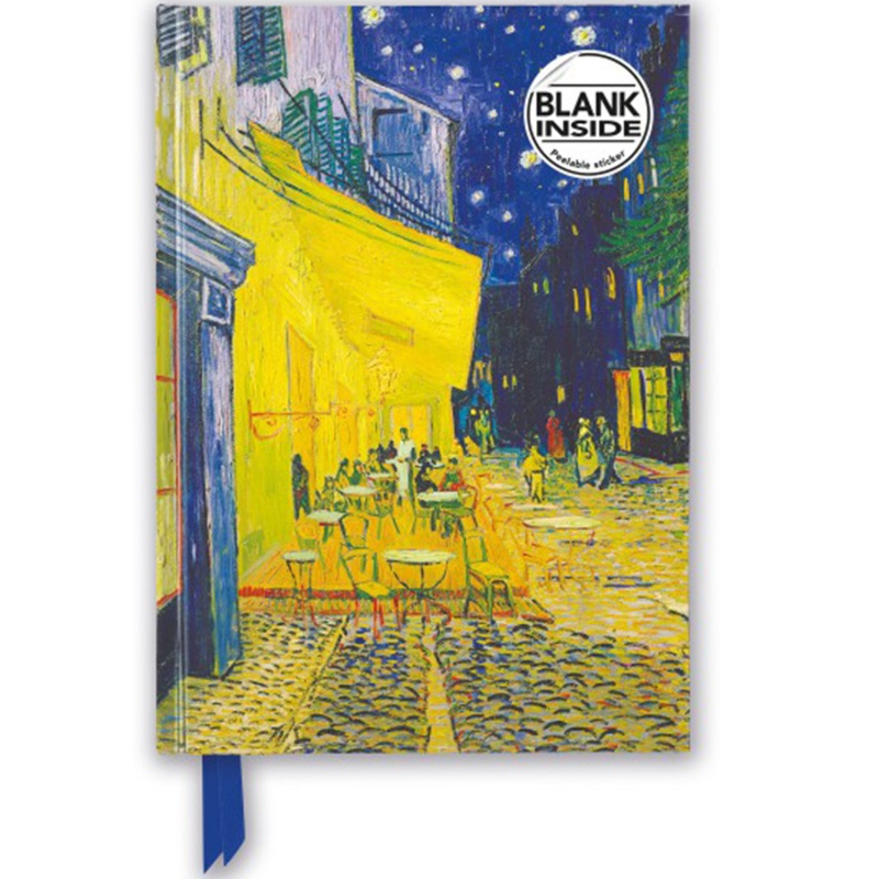 A5 Blank Hard cover Van GOGH Cafe Terras