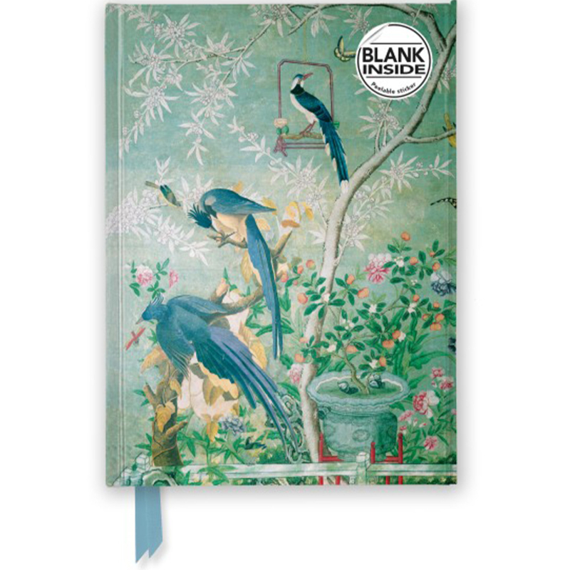 A5 Blank Hard cover John James Audubon: A Pair of Magpies