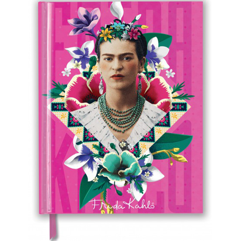 A4 Frida Kahlo Pink