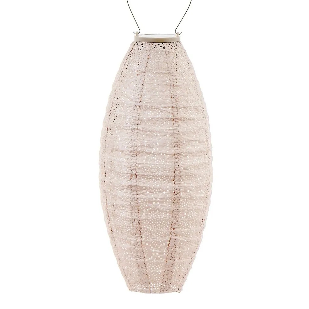 Lumiz Solar Lampion Long Oval 20 Bazaar Soft Blush foto 2