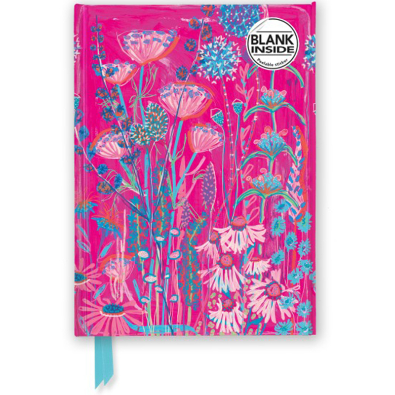 A5 Blank Hard cover Lucy Innes Williams: Pink Garden House
