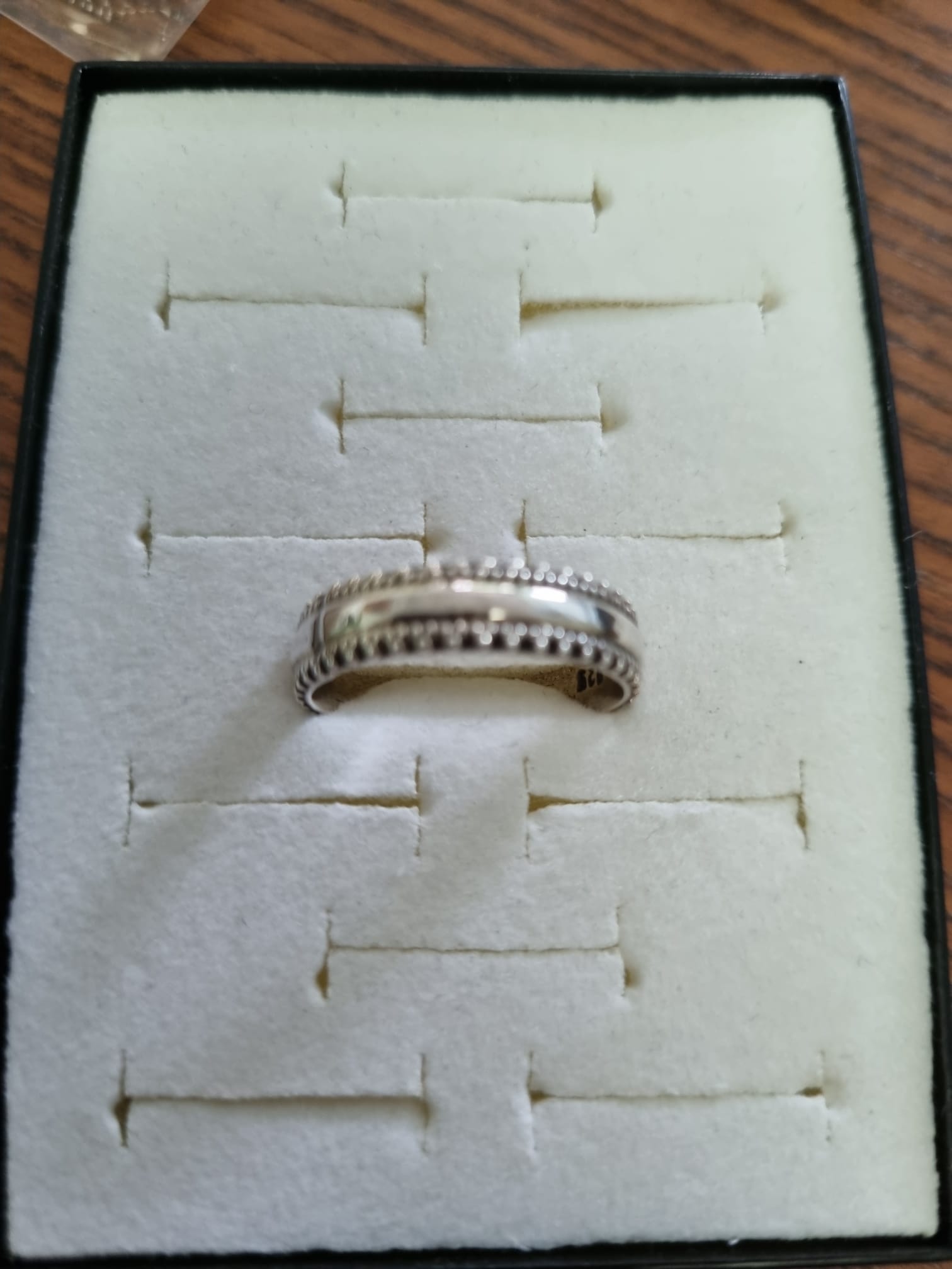 RL610 - Bandring kartelrand Maat 17