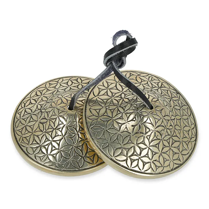 17175 Tingshas Flower of life 7 cm