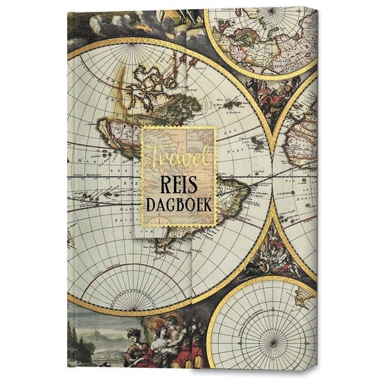 Travel Reisdagboek Wereldbol Luxe editie