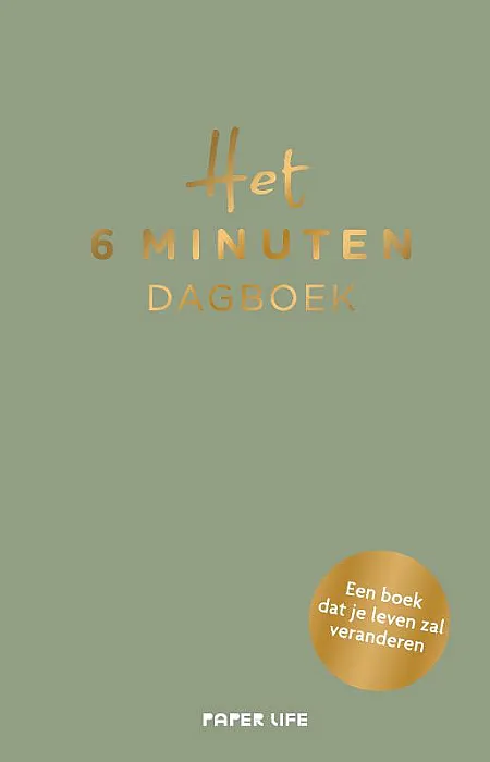 6 Minuten dagboek - groen editie