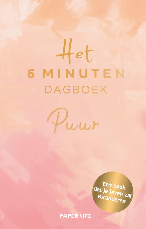 6 minuten dagboek peach editie