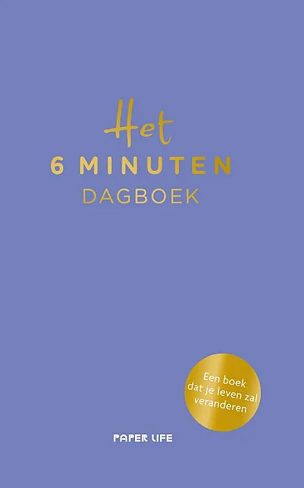 6 minuten dagboek paarse editie