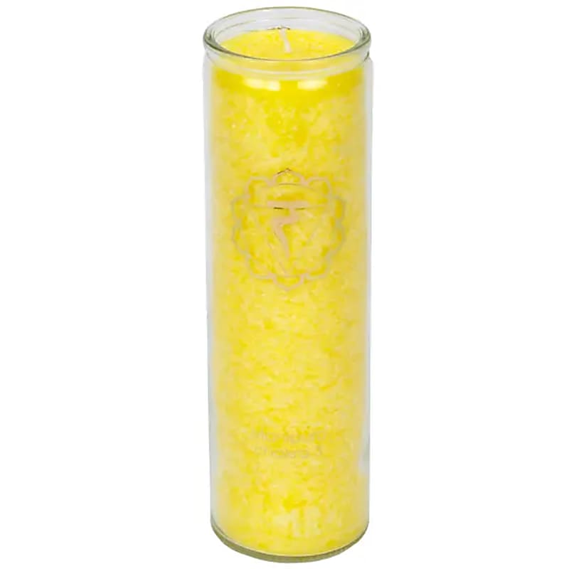 Kaars 3e chakra - geel