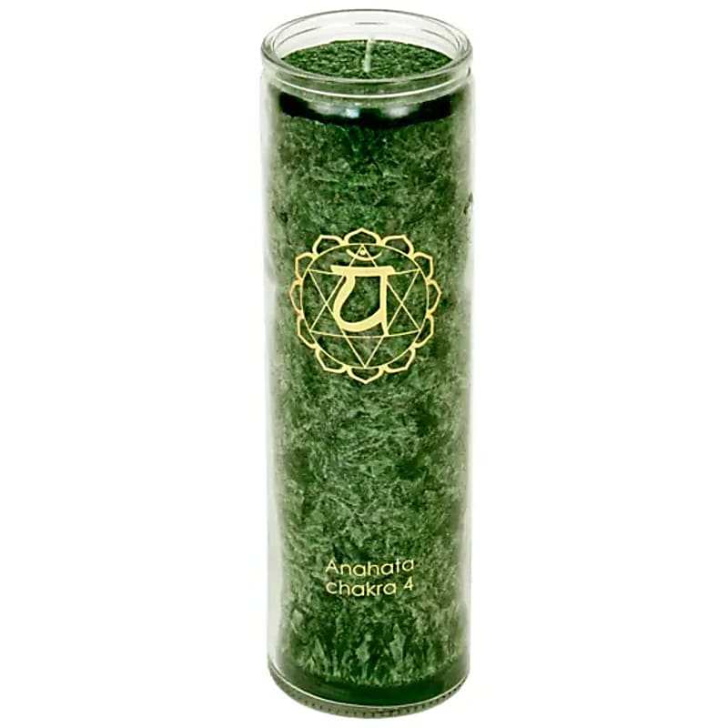 Kaars 4e chakra - groen