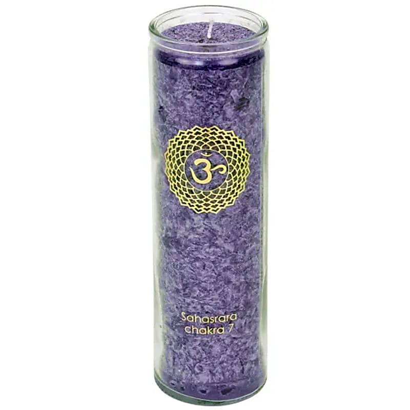 Kaars 7e Chakra - paars