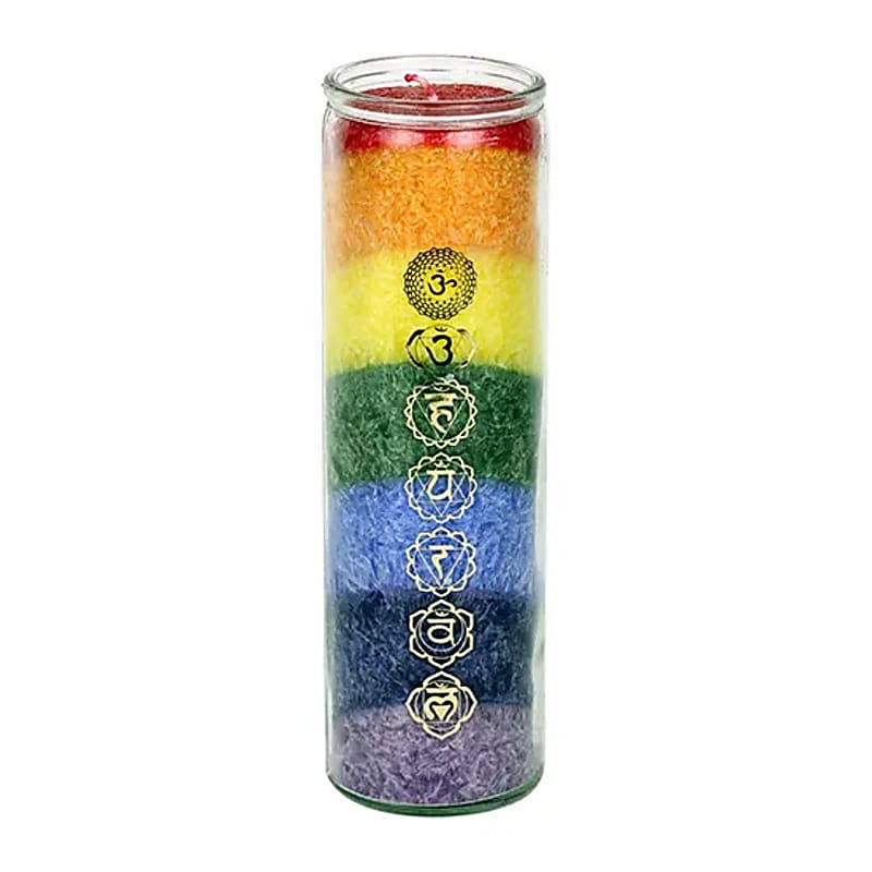 Regenboogkaars - 7 chakras