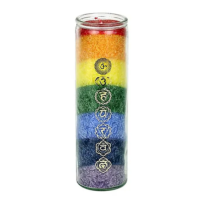 Regenboogkaars - 7 chakras