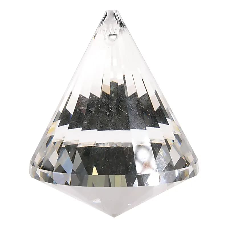 RK14 Regenboogkristal kegel AAA kwaliteit -- 4.2x5.3 cm