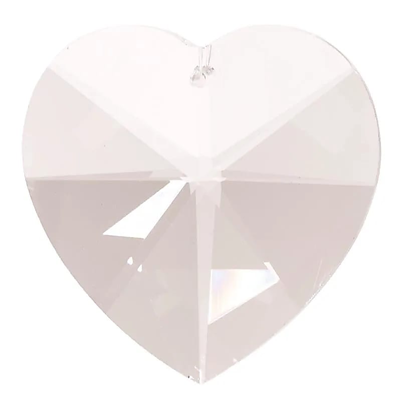 RK12 Regenboogkristal hartvorm -- 5 cm