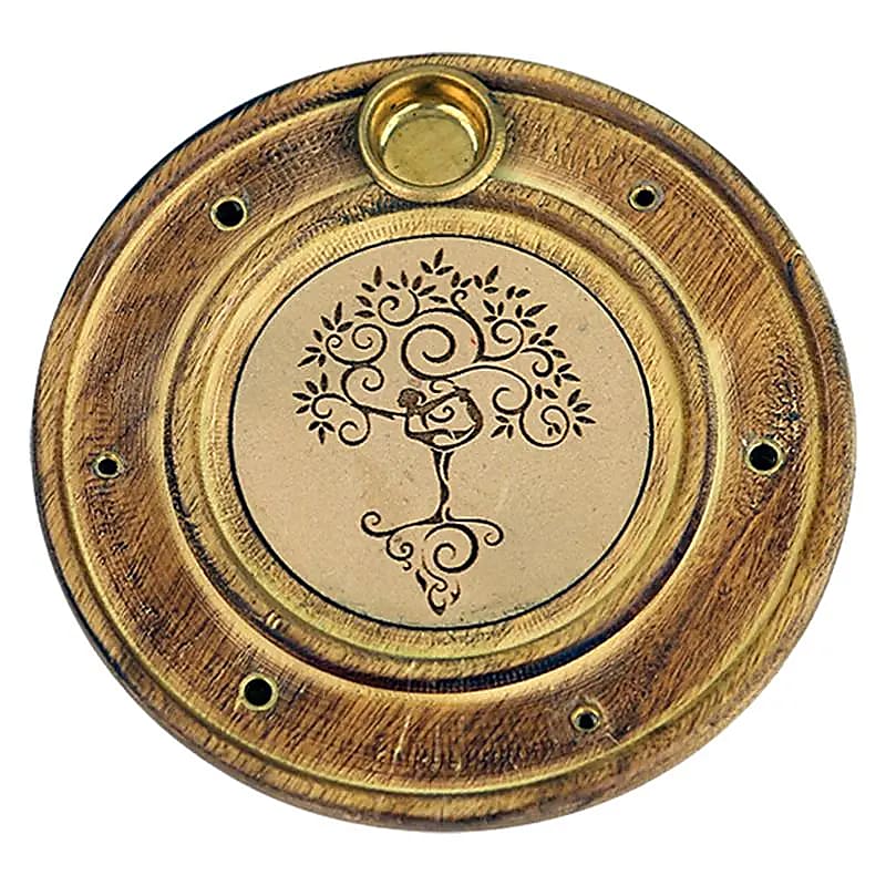 Wierook en kegeltjes brander - yoga tree