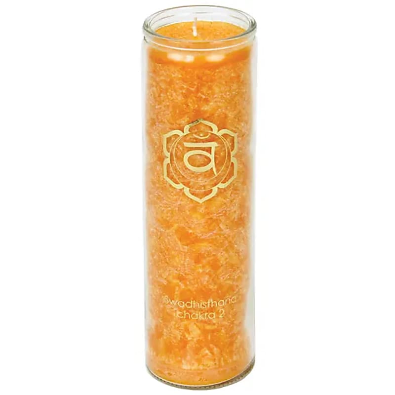 Kaars 2e chakra oranje