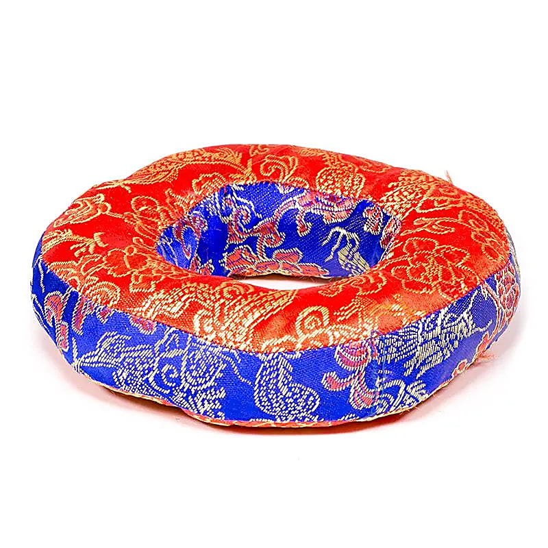 Klankschaalring rood/blauw 12cm