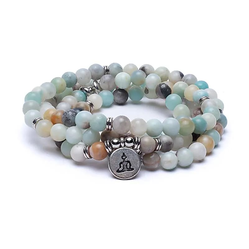 M45 Mala Amazoniet Boeddha