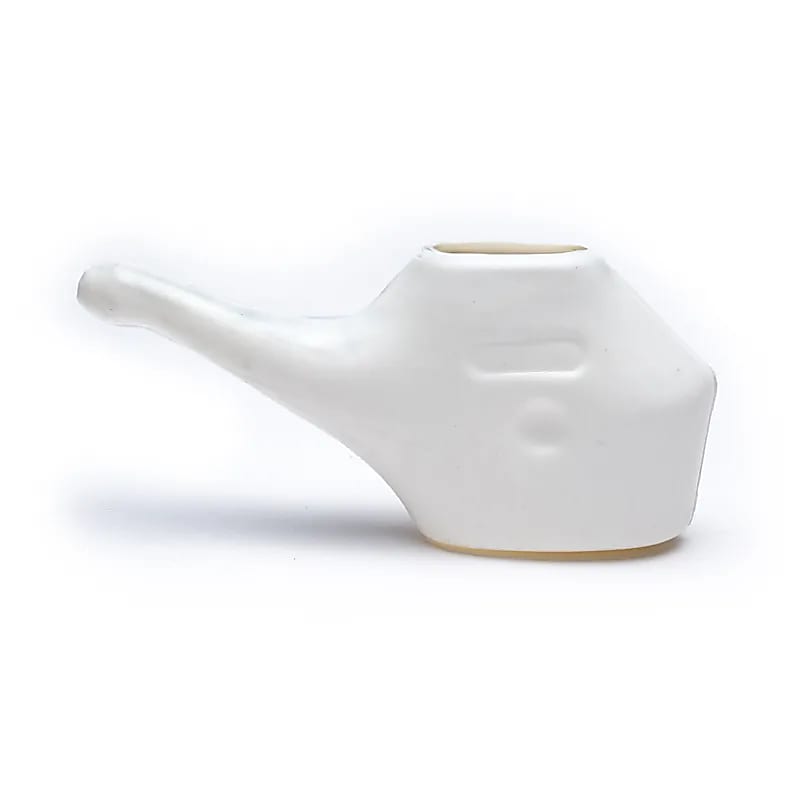 Neti pot plastic +25 gram zout