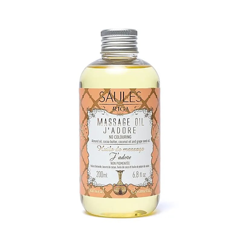 Natuurlijke massageolie J'adore