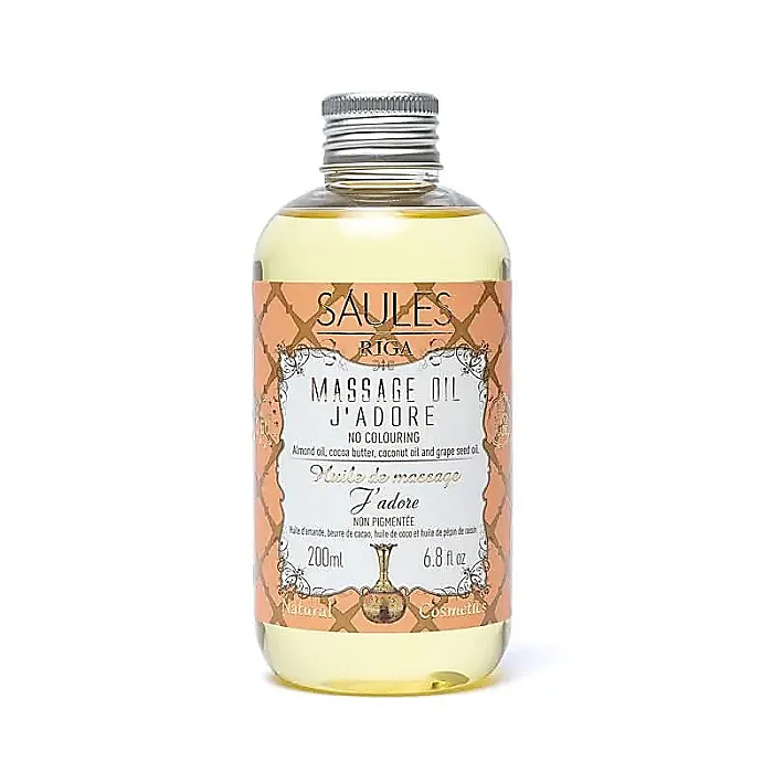 Natuurlijke massageolie J'adore
