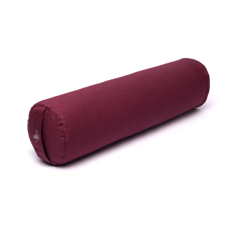 Bolster licht aubergine biokatoen (OCS)