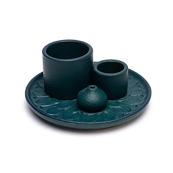 Keramische palo santo, smudge en wierook brander lotus