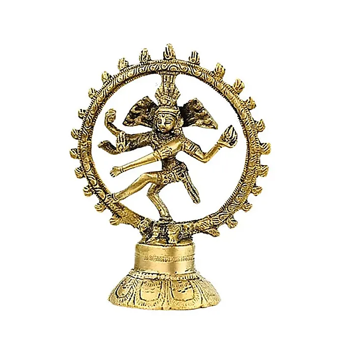 Shiva Nataraj messing 1-kleur -- 160 g; 13 cm