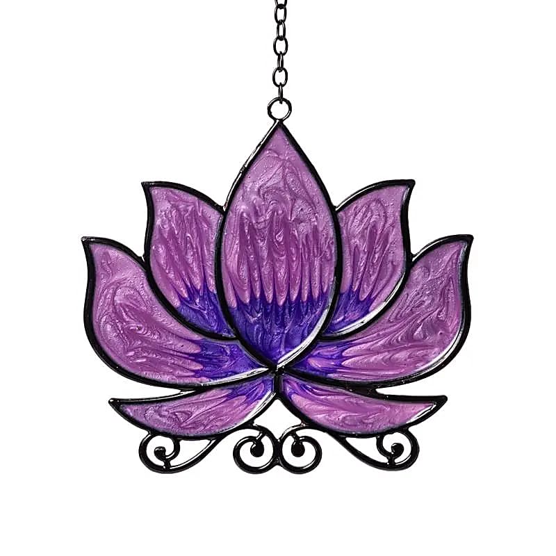 Raamhanger lotus PAARS -- ±25cm
