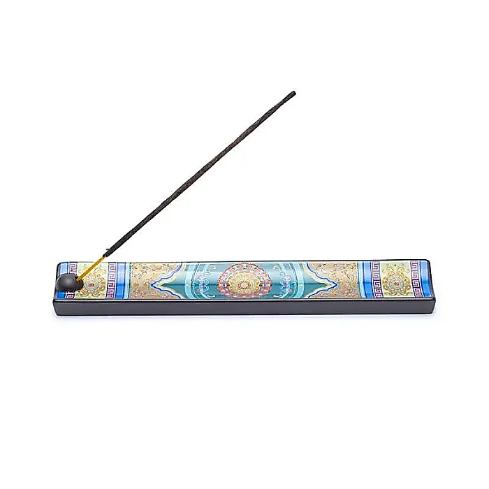 Keramische wierookhouder mandala