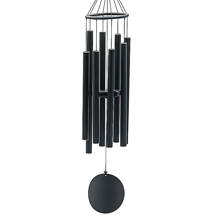 (23) Windgong pure sound toonladder zwart