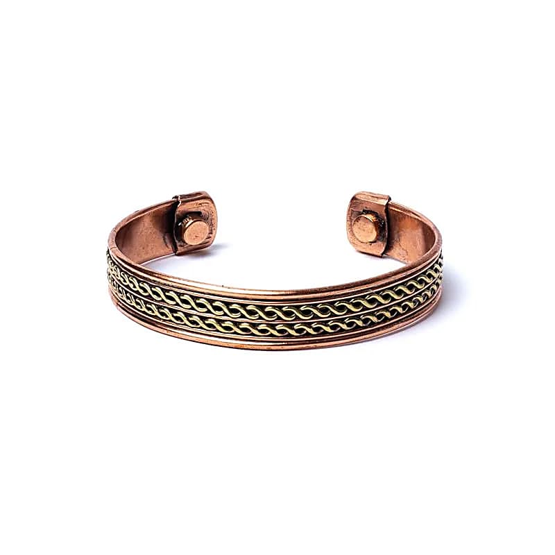 Koperen healing armband