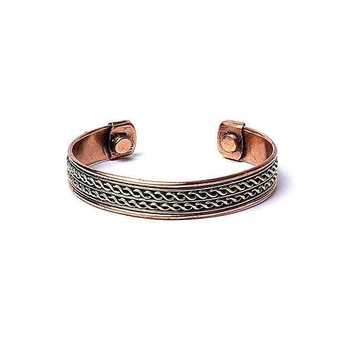 Koperen healing armband