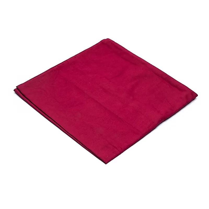 - Meditatiemat bordeaux biokatoen