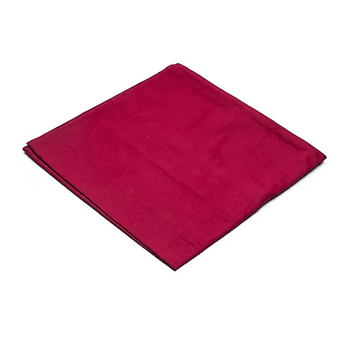 - Meditatiemat bordeaux biokatoen