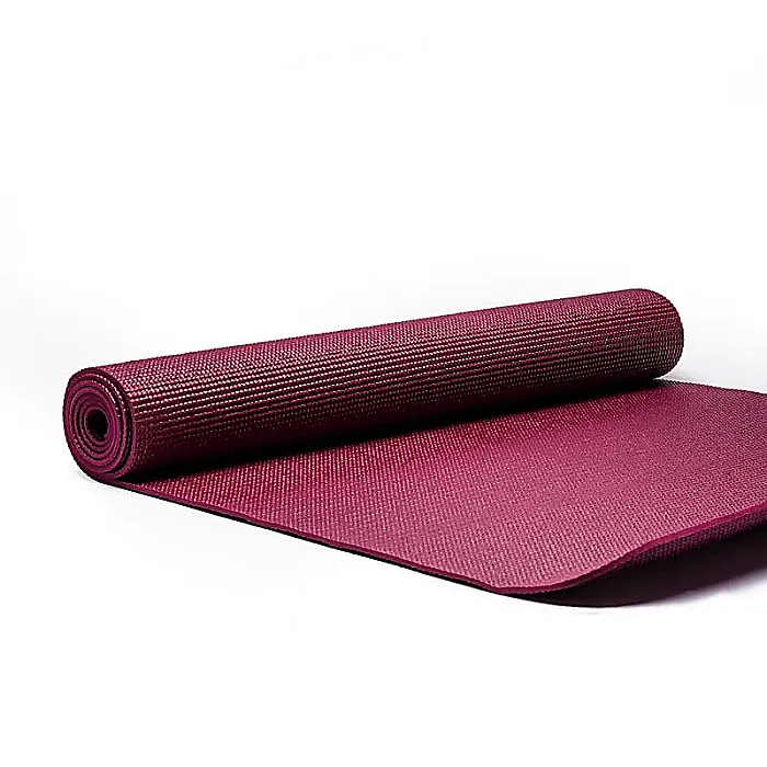2118 Yogi & Yogini PVC yogamat aubergine