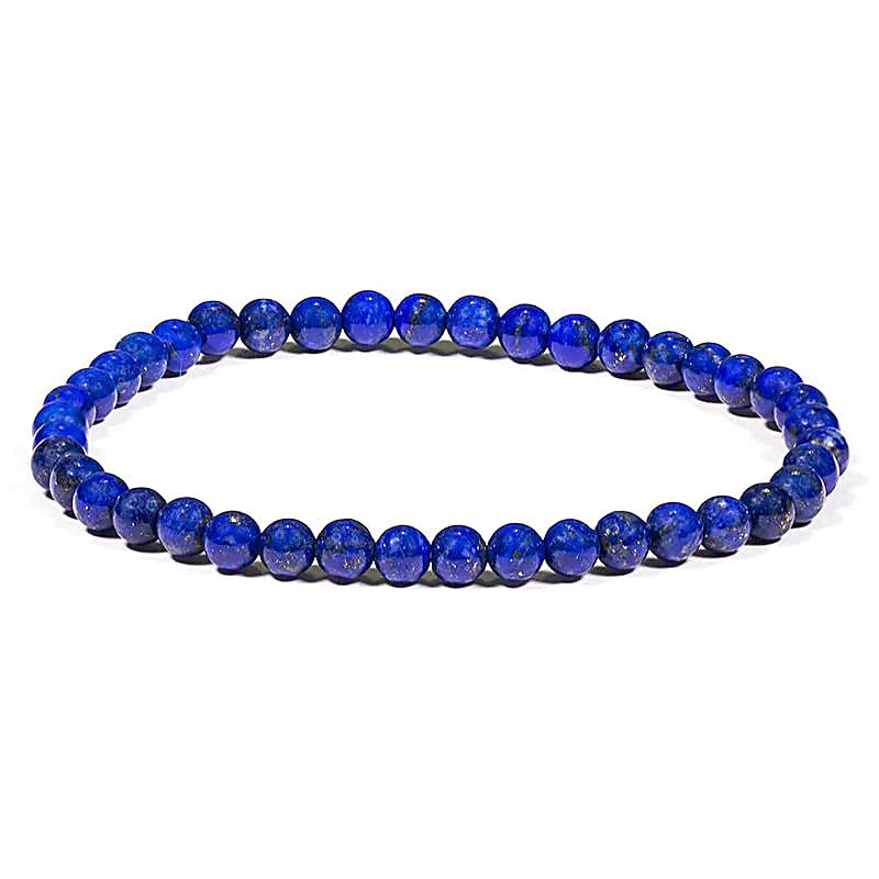 AB-S8 Lapis Lazuli Armband ronde kraal