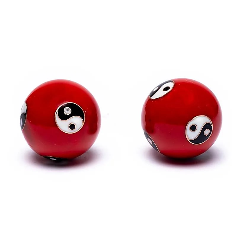 Yin /yang Rood kleiner
