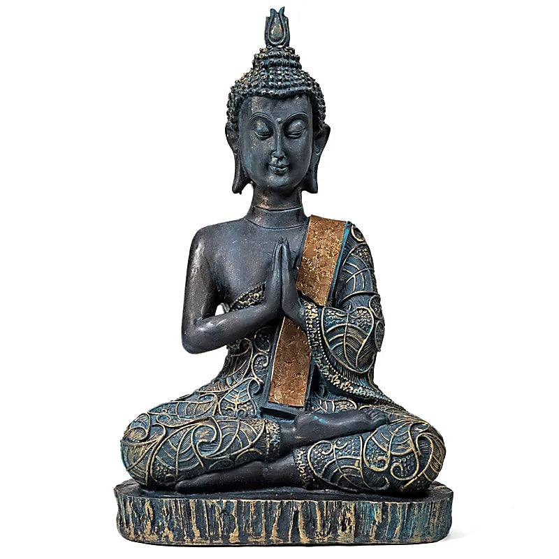 Thaise Boeddha biddend antieklook