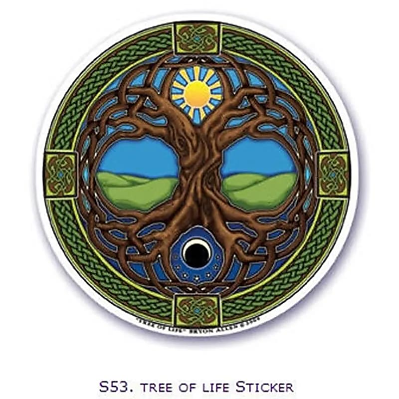 S53 Raamsticker Levensboom -- 10.5 cm