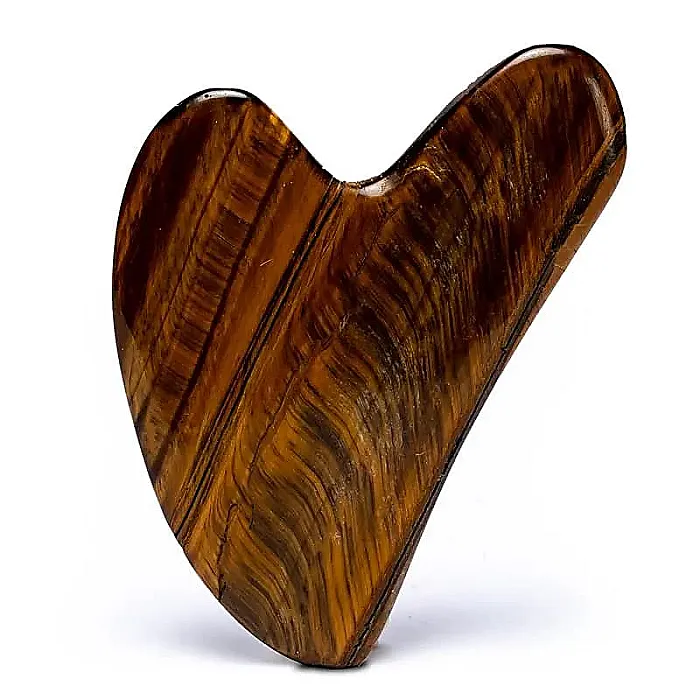 Gua Sha massagesteen Tijgeroog
