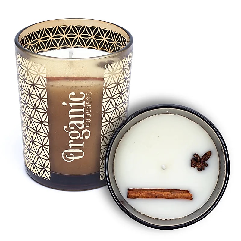 - Organic Goodness geurkaars Citroengras & Spice