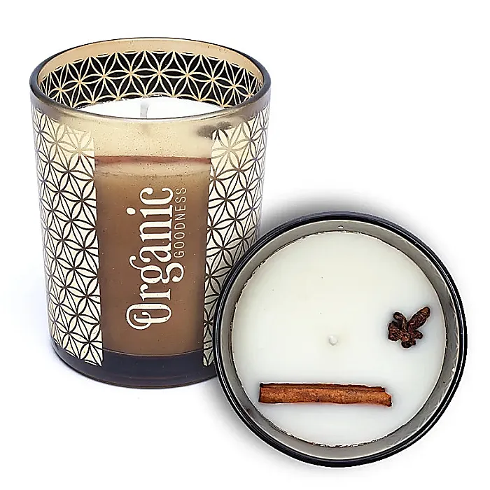 - Organic Goodness geurkaars Citroengras & Spice