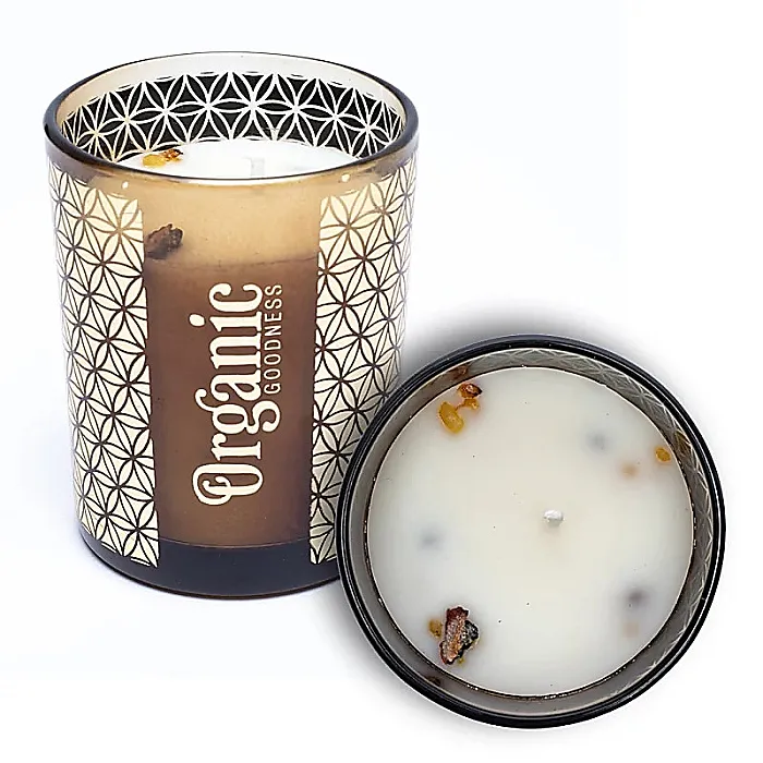 - Organic Goodness geurkaars Frankincense & Mirre