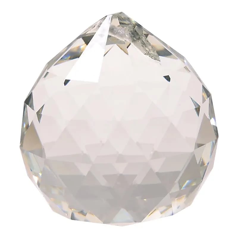 RK2 Regenboogkristal bol transparant AAA kwaliteit middel -- 3 cm