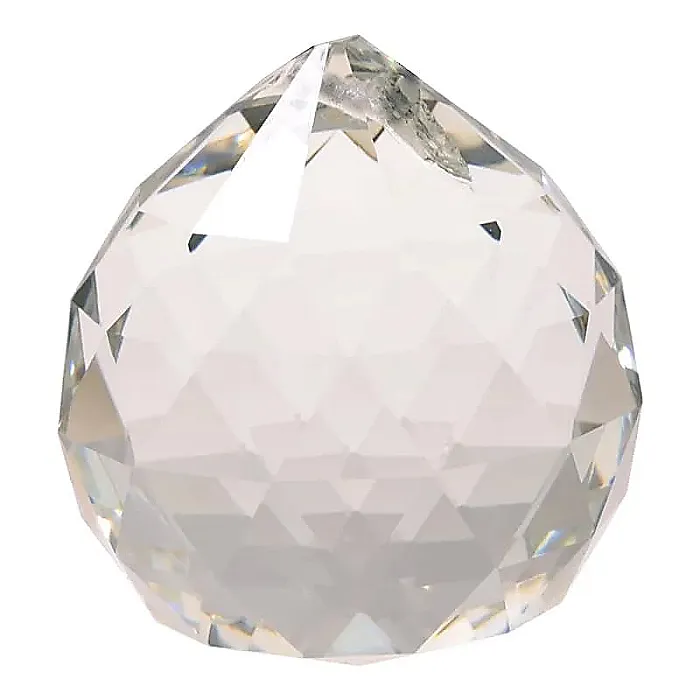 RK2 Regenboogkristal bol transparant AAA kwaliteit middel -- 3 cm